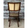 Fine Antique Victorian Oak Upholstered Armchair