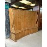 Imposing Large Antique Georgian English Elm Bacon Settle