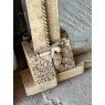 Fabulous Massive Indian Carved Hardwood Mirror