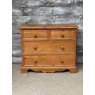 Vintage Solid Pine Chest of Drawers