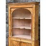 Antique Georgian English Stripped Pine Corner Cupboard