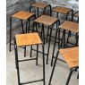 Reclaimed Vintage Mid Century Lab Stools