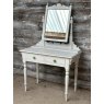 Vintage Painted Pine Dressing Table