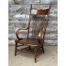 Fine Antique 19th Century American Ash Bentwood Armchair