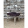 Retro 20th Century Moulded Upholstered Ghost Chair
