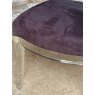 Retro 20th Century Moulded Upholstered Ghost Chair