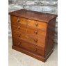 Fine Antique Late Victorian Large Mahogany Chest Of Drawers