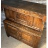 Antique 17th Century Style Gothic Revival Oak Court Cupboard