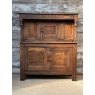 Antique 17th Century Style Gothic Revival Oak Court Cupboard