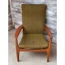 Vintage Mid Century Parker Knoll Teak Armchair