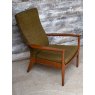 Vintage Mid Century Parker Knoll Teak Armchair