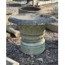 Vintage Reclaimed Large Planter On Plinth 1950's