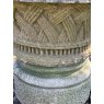 Vintage Reclaimed Large Planter On Plinth 1950's