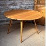 Fabulous Vintage Ercol Blonde Elm Drop Leaf Dining Table