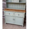 Fabulous Vintage Painted Oak Small Dresser