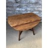 Vintage Ercol English Elm Drop Leaf Dining Table