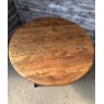 Vintage Ercol English Elm Drop Leaf Dining Table