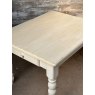 Painted Solid Pine Mid Size Dining Table