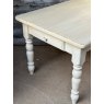 Painted Solid Pine Mid Size Dining Table