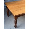 Early 20th Century Solid English Oak Dining Table