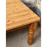 Vintage Large Solid Pine Dining Table