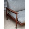 Fabulous Mid Century Danish Teak Framed Sofa