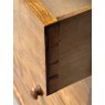Antique Victorian Flame Mahogany Large Chest of Drawers