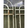 Reclaimed 1930's Large Galvanised Cast Iron Arched Window Frames