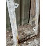 Reclaimed 1930's Large Galvanised Cast Iron Arched Window Frames