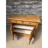Vintage Early 20th Century Rustic Waxed Pine Cupboard