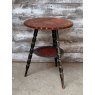 Antique Victorian Painted Wood "Gypsy" Table