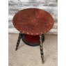 Antique Victorian Painted Wood "Gypsy" Table