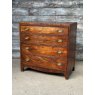Antique Edwardian Mahogany Chest Of Drawers