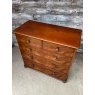 Antique Large Edwardian Mahogany Chest Of Drawers