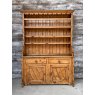 Beautiful Victorian Waxed Pine Farmhouse Dresser C1890