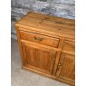 Vintage Early 20th Century Waxed Pine Cupboard