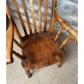 Antique 19th Century English Elm Grandfathers Chair