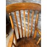 Antique 19th Century English Elm Grandfathers Chair