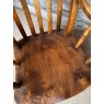 Antique 19th Century English Elm Grandfathers Chair