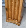 Antique Victorian Waxed Pine Bedside Cupboard
