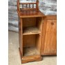 Beautiful Victorian Pine & Mahogany Bedside Cupboard