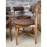 Retro G-Plan Teak Framed Upholstered Dining Chairs