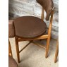 Retro G-Plan Teak Framed Upholstered Dining Chairs