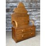 Vintage Mid 20th Century French Oak Hall Settle