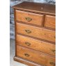 Antique Oversized Walnut Chest Of Drawers C1900