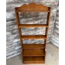 Antique Early 20th Century Solid Oak Bookcase