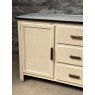 Vintage 1940's Tinned Top Kitchen Cabinet Unit