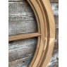Round Oak Wooden Window (755mm Opening)