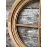 Round Oak Wooden Window (755mm Opening)