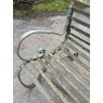Good Antique Victorian Wrought Iron Garden Bench